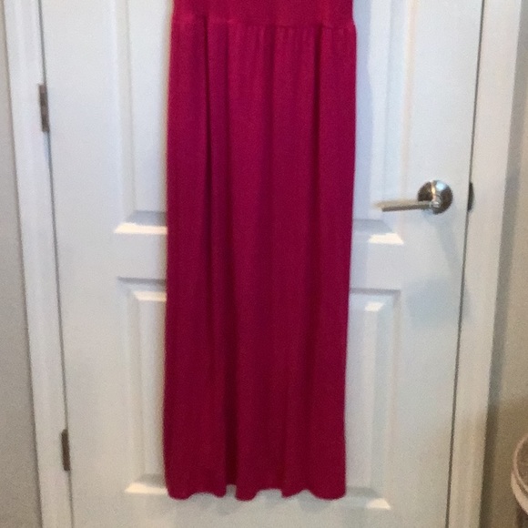NWT hot pink tank maxi dress - Picture 2 of 7